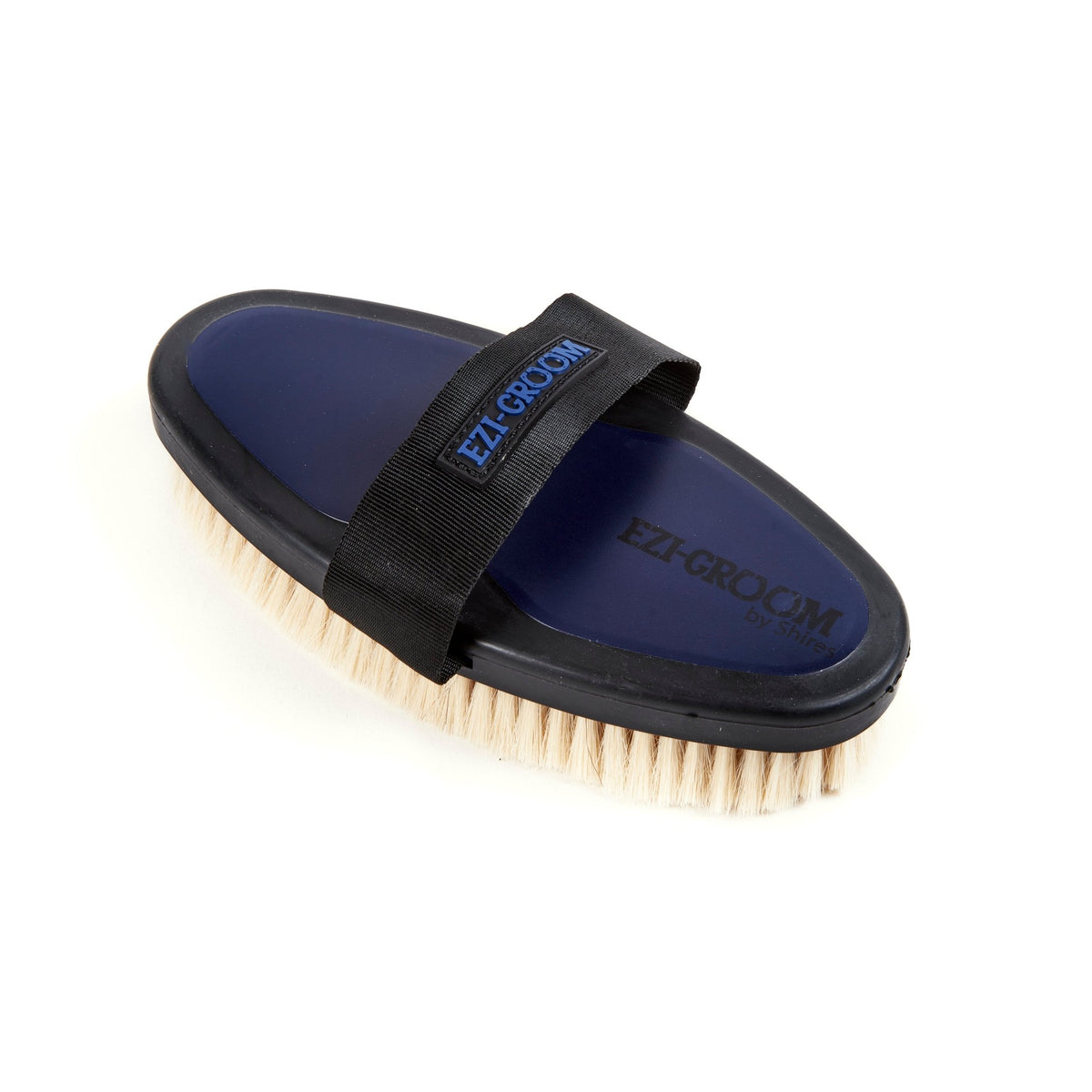 EZI-GROOM Grip Body Brush with Goat Hair - Nags Essentials