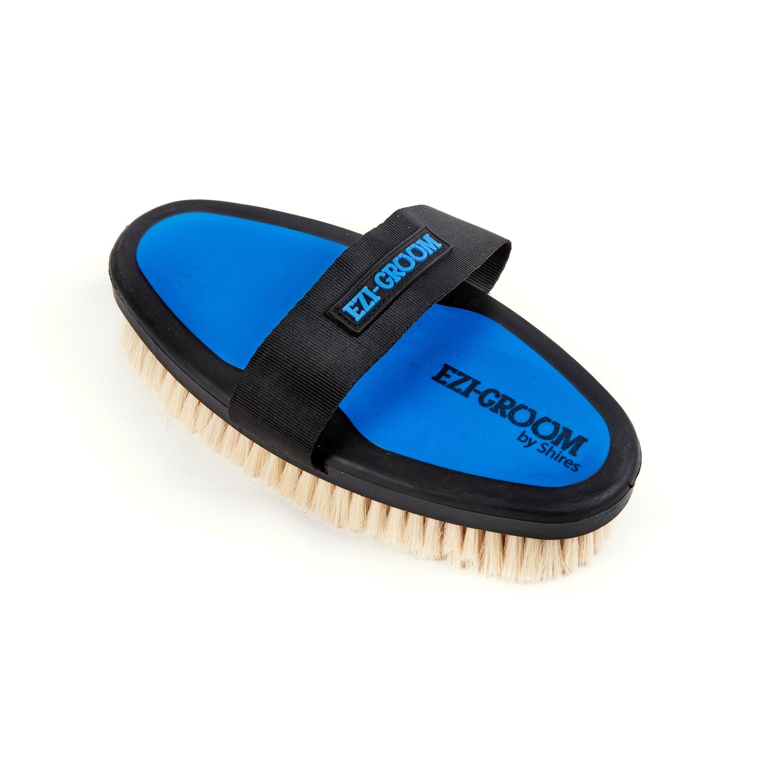 EZI-GROOM Grip Body Brush with Goat Hair - Nags Essentials