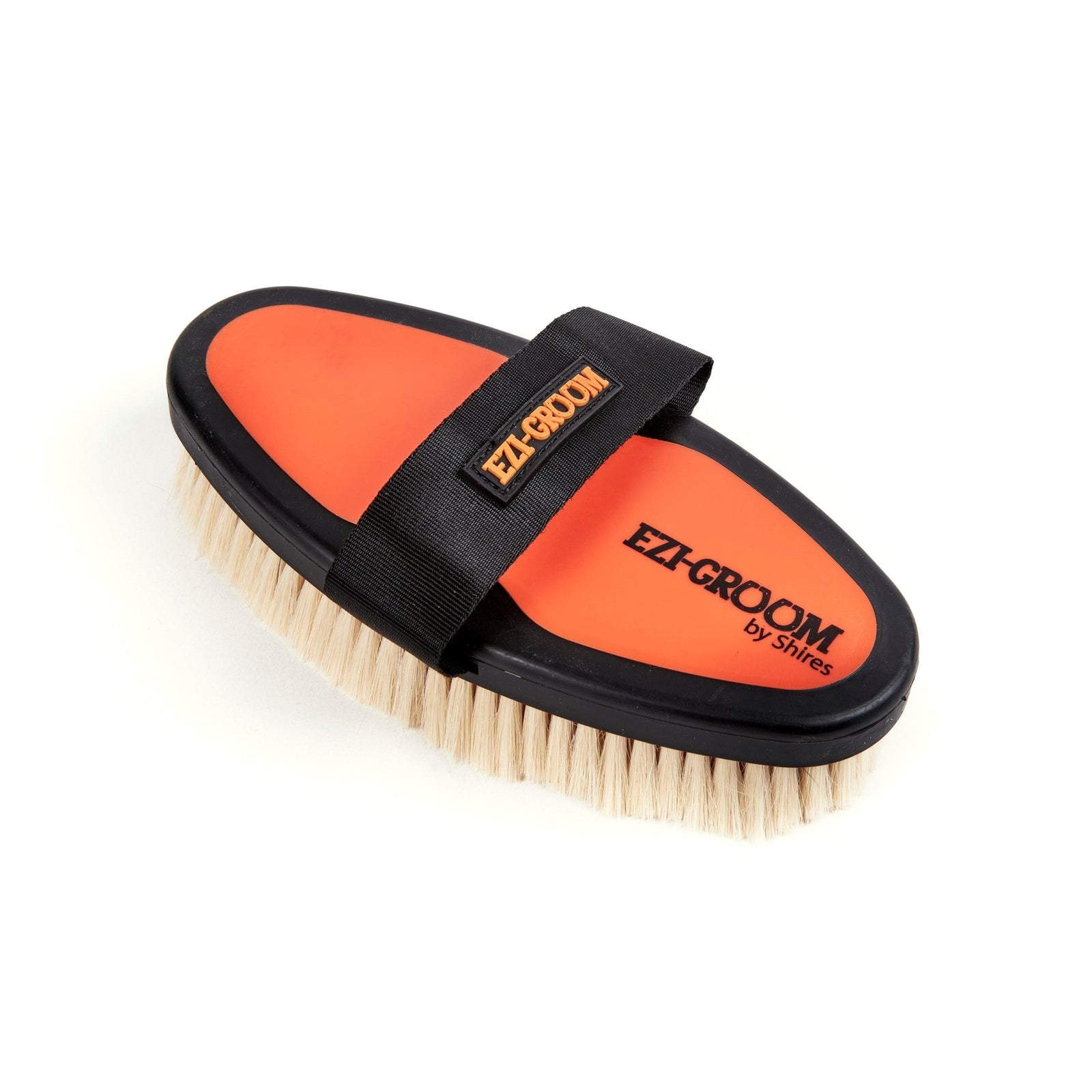 EZI-GROOM Grip Body Brush with Goat Hair - Nags Essentials
