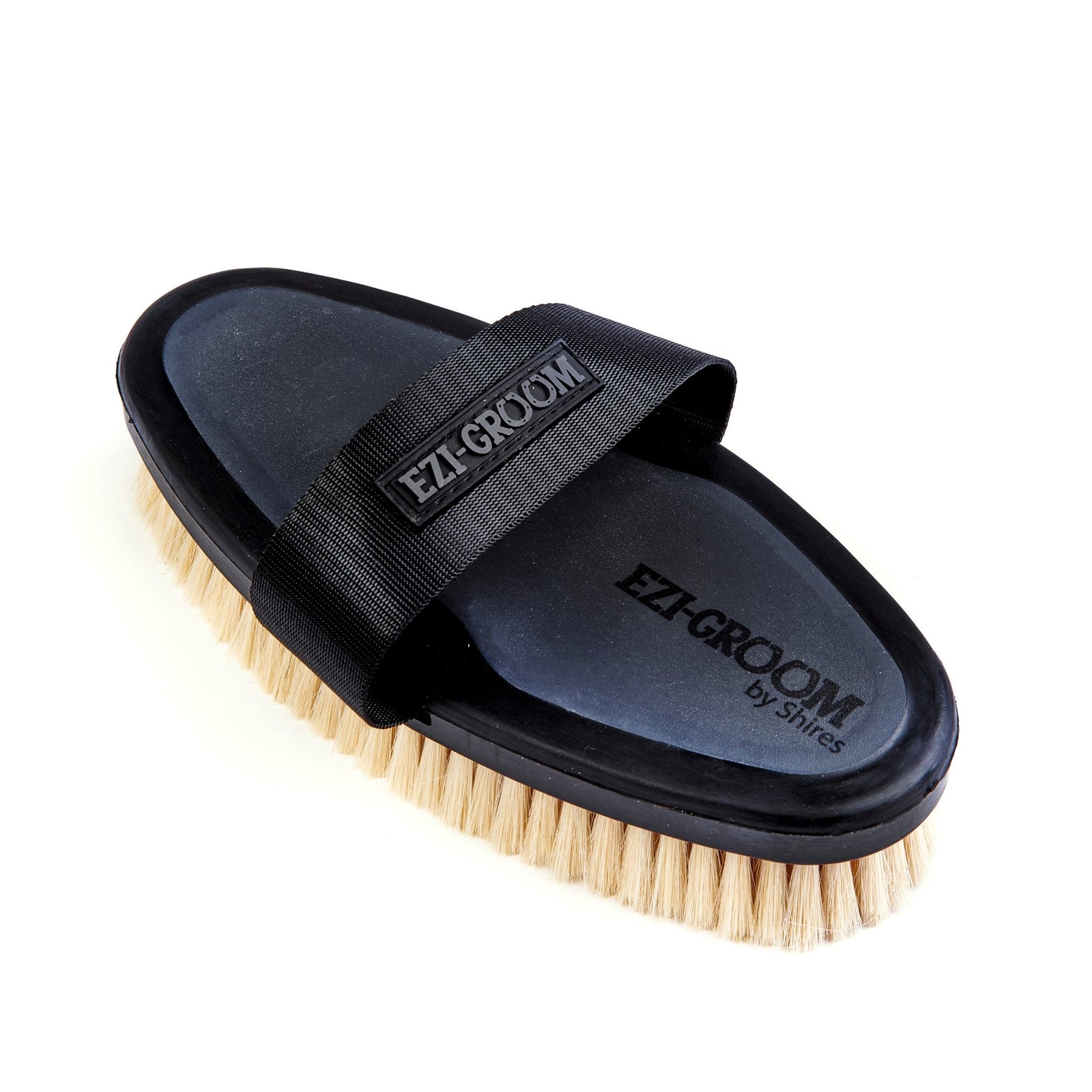 EZI-GROOM Grip Body Brush with Goat Hair - Nags Essentials