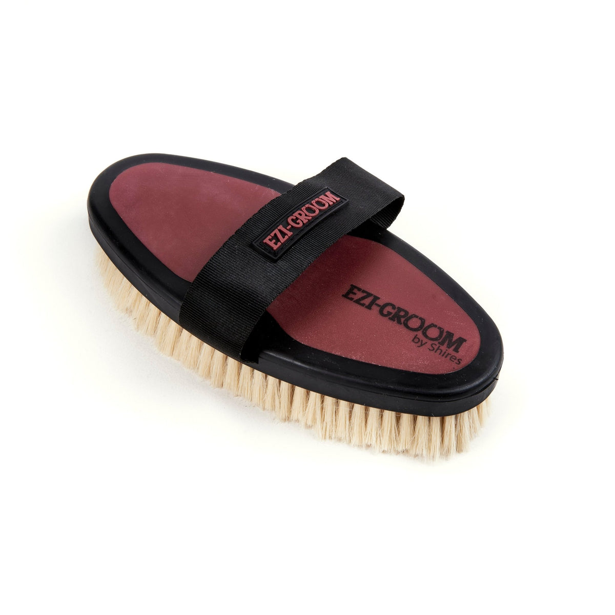 EZI-GROOM Grip Body Brush with Goat Hair - Nags Essentials