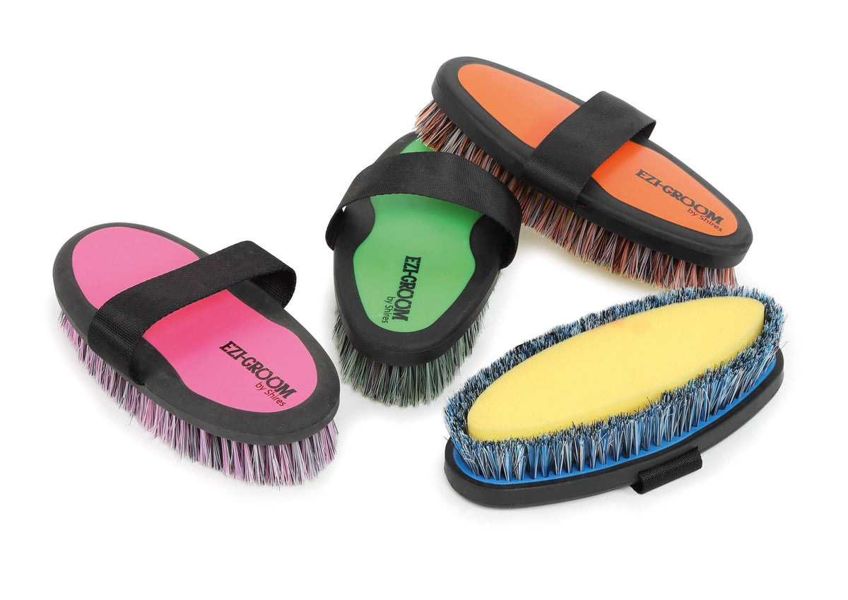 EZI-GROOM Grip Body Wash Brush with sponge - Nags Essentials