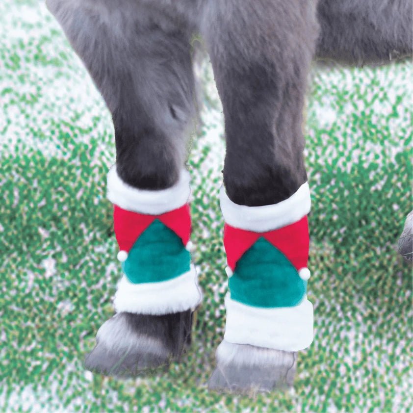 Festive Elf Horse Leg Wraps - Pair - Nags Essentials