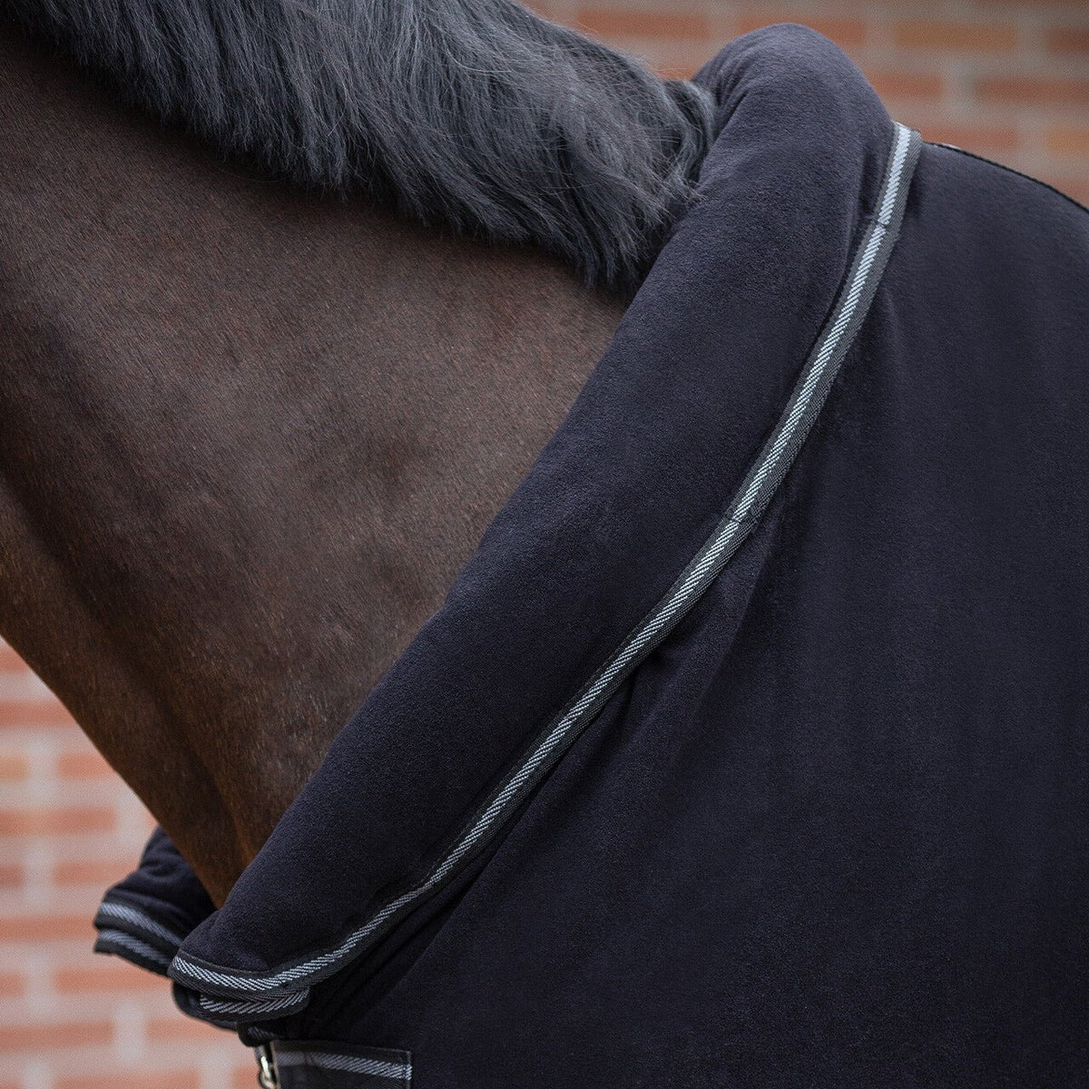 Fleece Rug Terry-dry Black - Nags Essentials