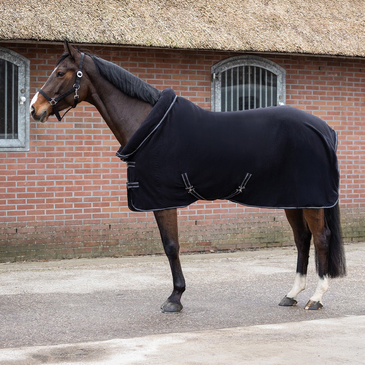 Fleece Rug Terry-dry Black - Nags Essentials
