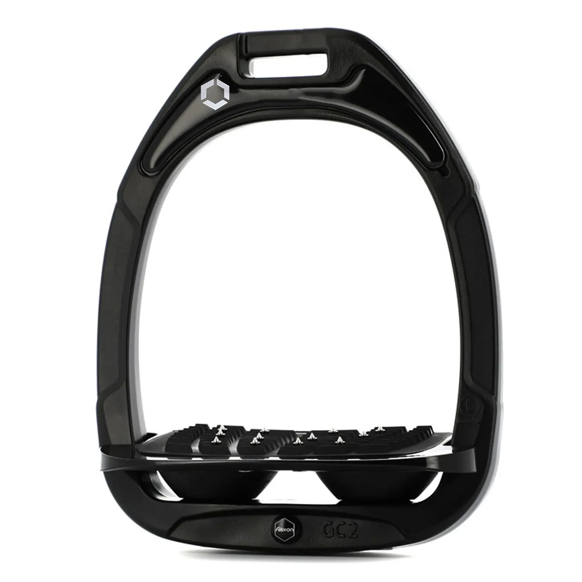 Flexon GC Stirrups Black Frame - Inclined Ultra Grip