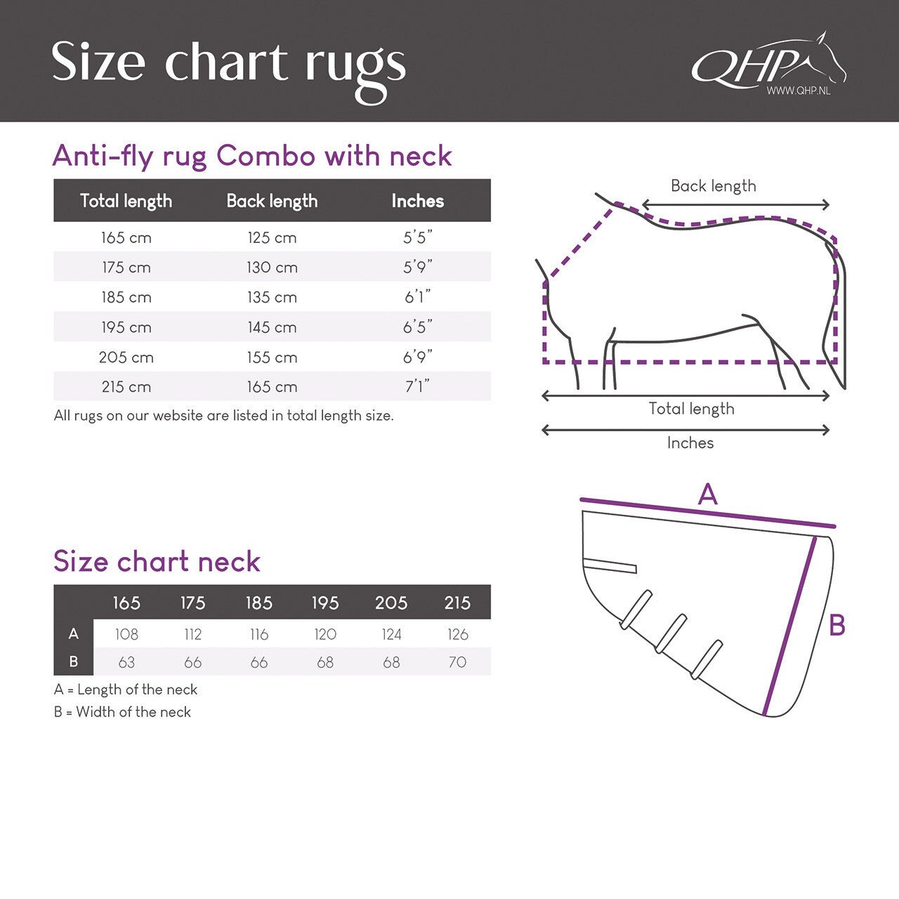 Fly rug Combo with neck - Nags Essentials