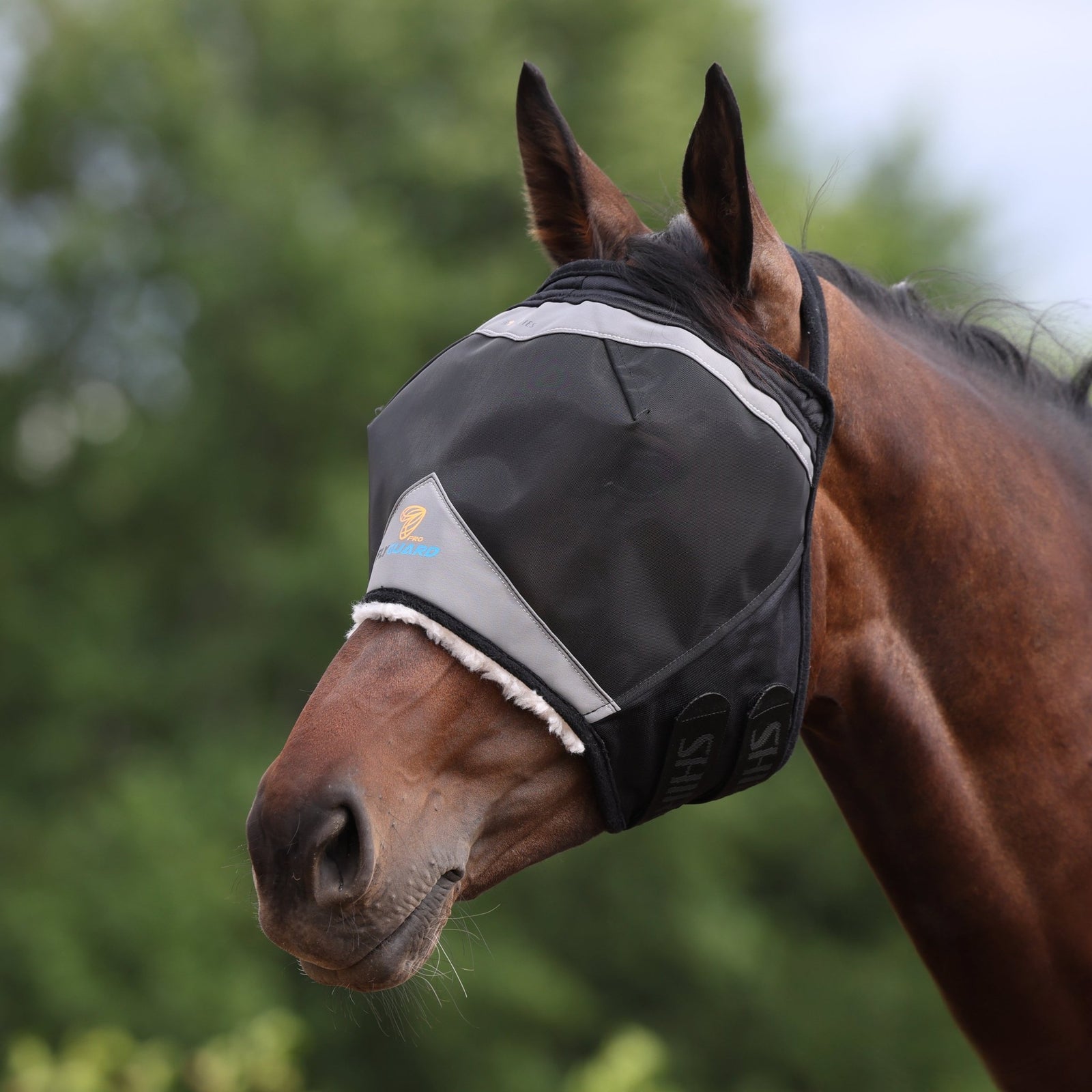 FlyGuard Pro Fine Mesh Earless Fly Mask - Nags Essentials