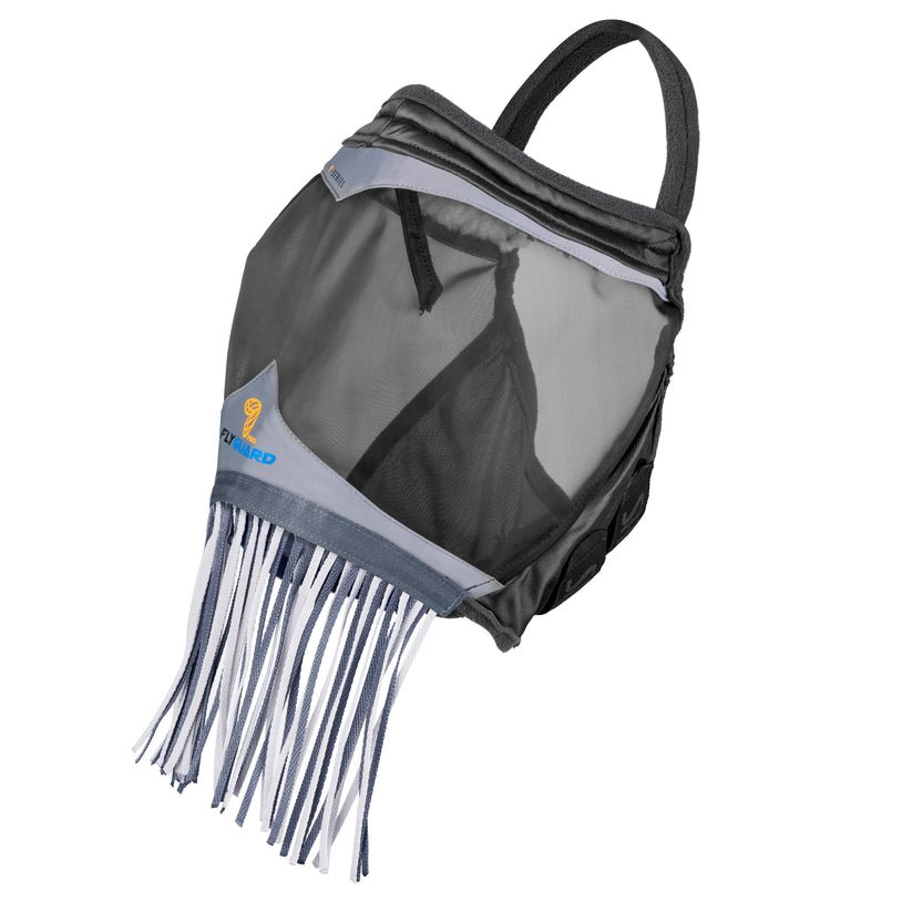 FlyGuard Pro Fine Mesh Earless Fly Mask with Nose Fringe - Nags Essentials