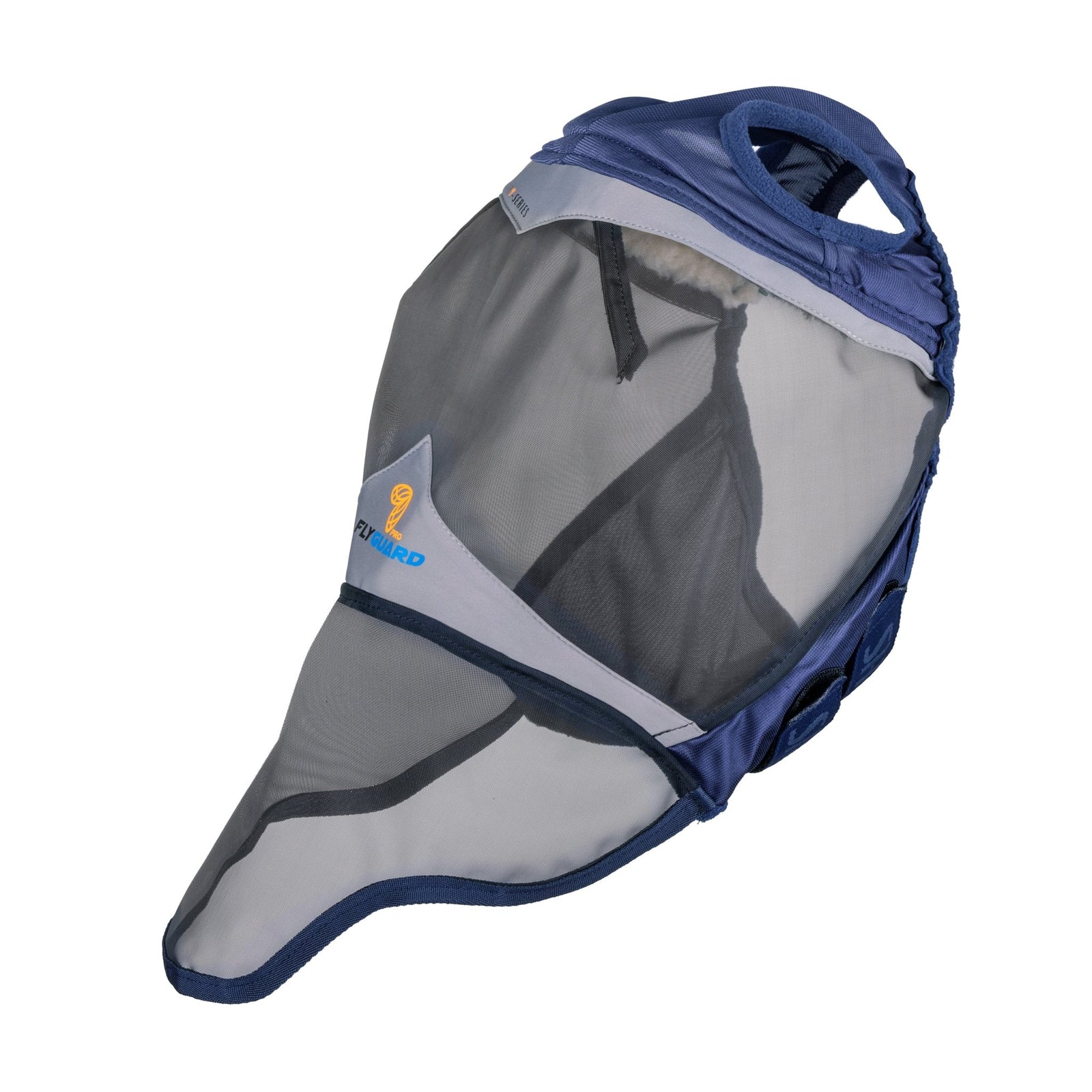FlyGuard Pro Fine Mesh Fly Mask With Ear Hole & Nose - Nags Essentials