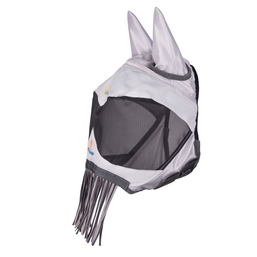 FlyGuard Pro Sun Shade Fly Mask with Ears & Nose Fringe - Nags Essentials