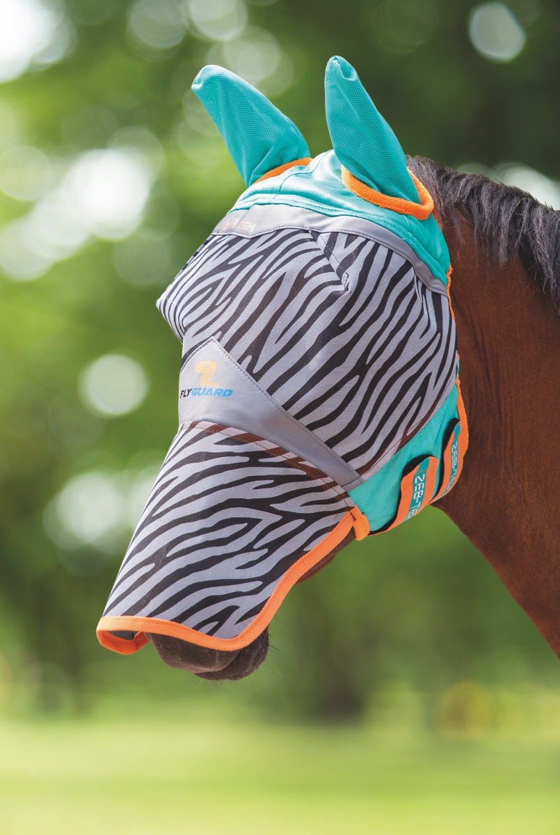 FlyGuard Pro ZEB - TEK Fly Mask - Nags Essentials