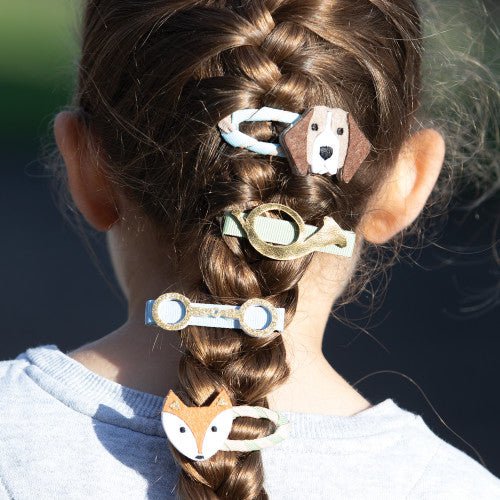 Fox & Hounds Luxury Hair Clips - Set Of 4 - Nags Essentials