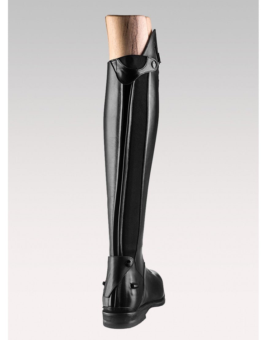 Franco Tucci Leather Tall Riding Boot Harley - Black - Nags Essentials