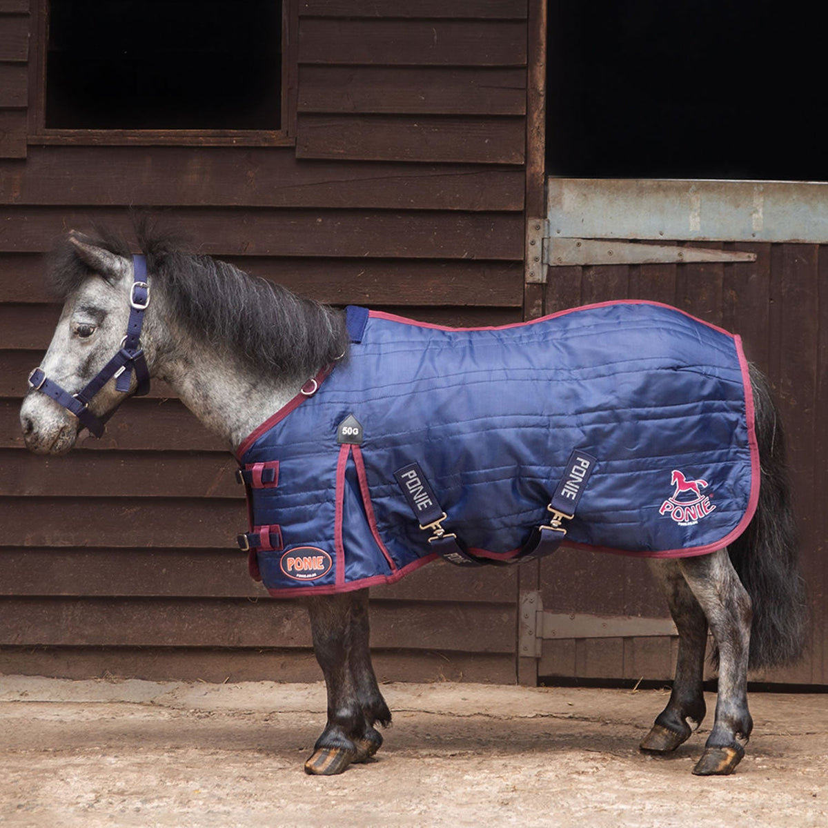 Gallop Ponie 50g Stable Rug - Navy - Nags Essentials