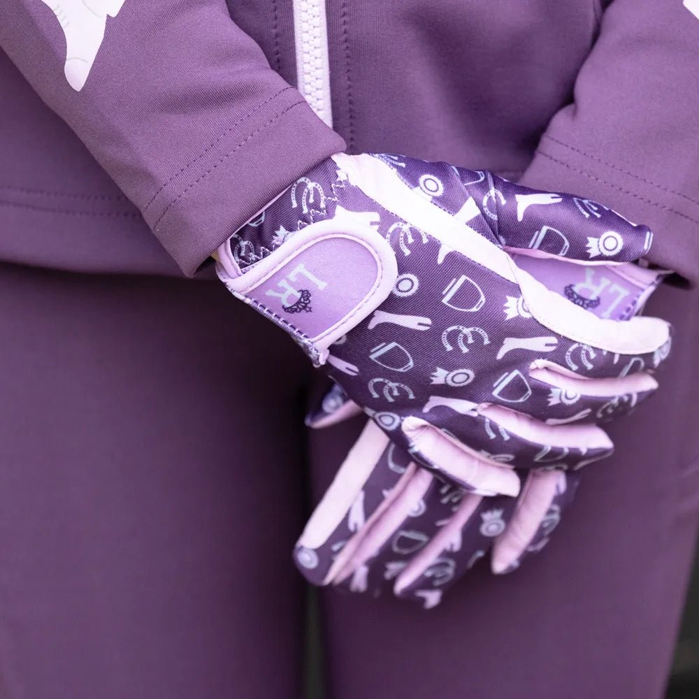 Giddy Up Gymkhana Childs Riding Gloves - Nags Essentials