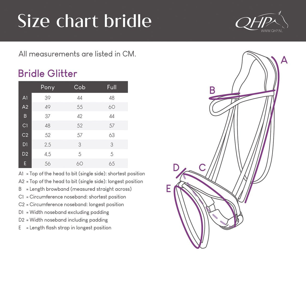 Glitter Bridle - Nags Essentials