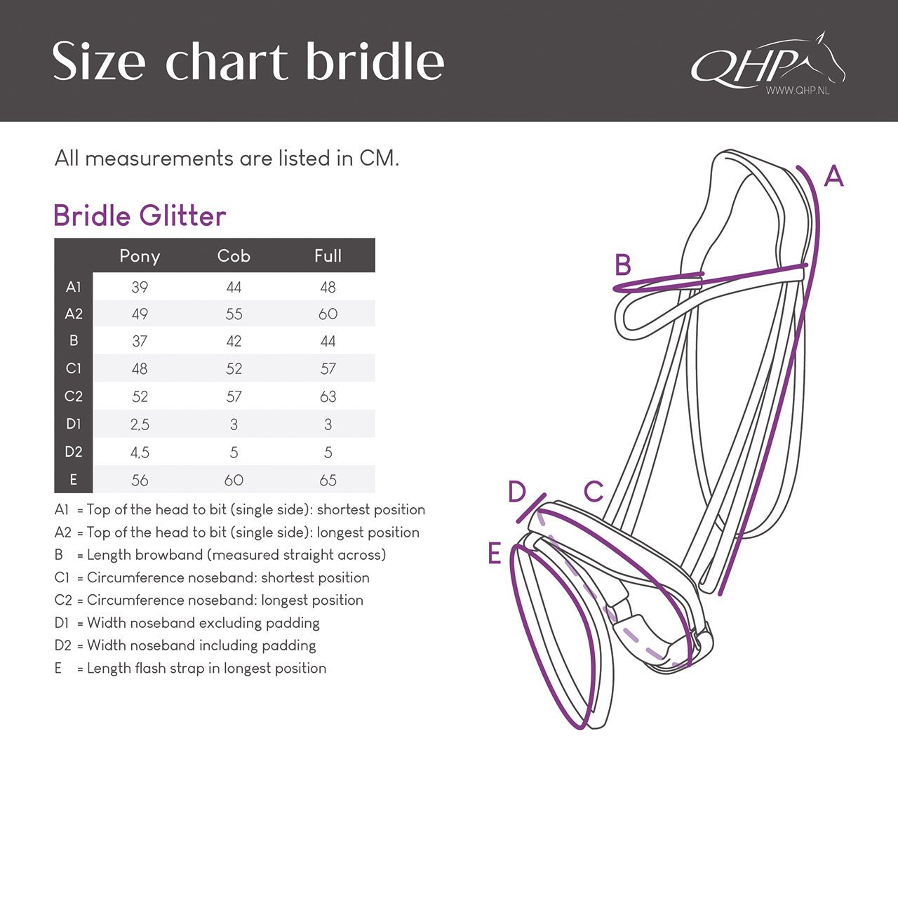Glitter Bridle - Nags Essentials