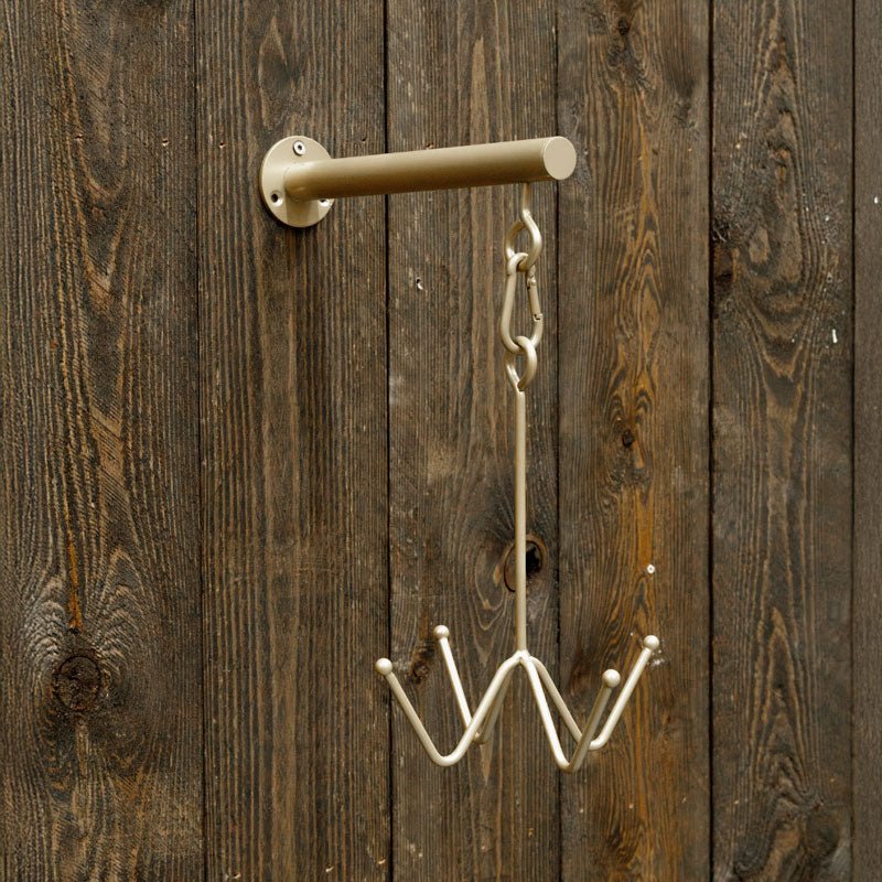 Grooming Deluxe Bridle Hook 4 Prong Wall Attachment - Nags Essentials