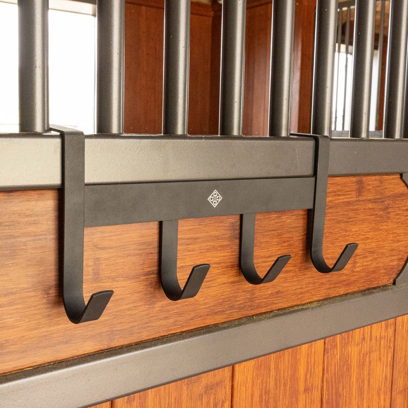 Grooming Deluxe Bridle Rack Metal with 4 Hooks - Nags Essentials