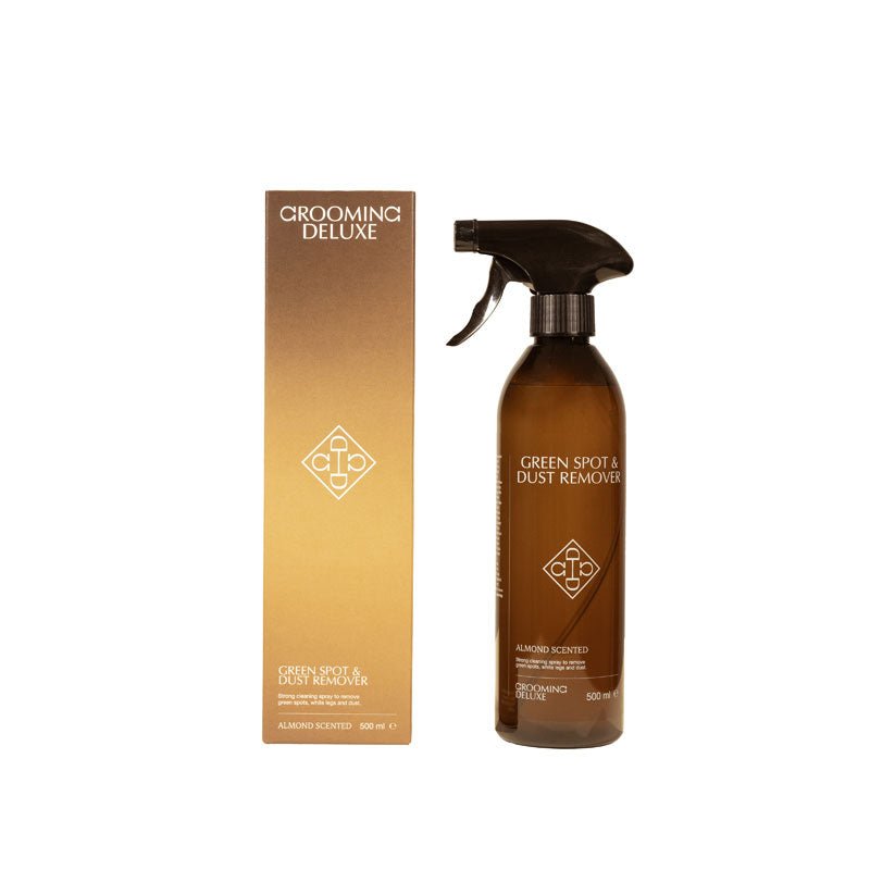 Grooming Deluxe Green Spot & Dust Remover Almond - Nags Essentials