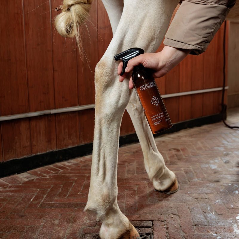 Grooming Deluxe Green Spot & Dust Remover Almond - Nags Essentials