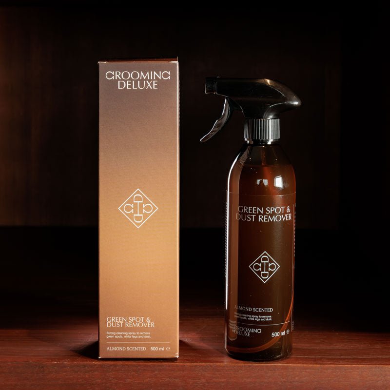 Grooming Deluxe Green Spot & Dust Remover Almond - Nags Essentials