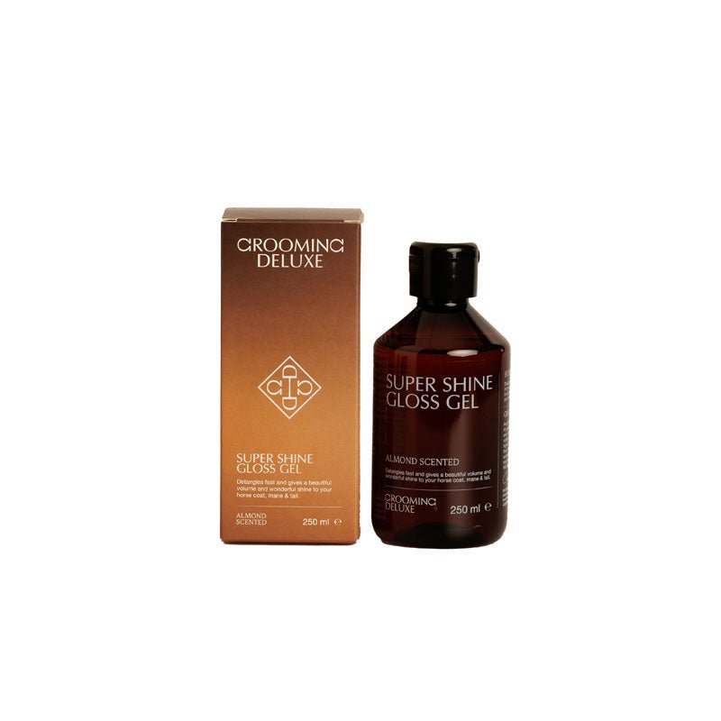 Grooming Deluxe Super Shine Gloss Gel Almond - Nags Essentials