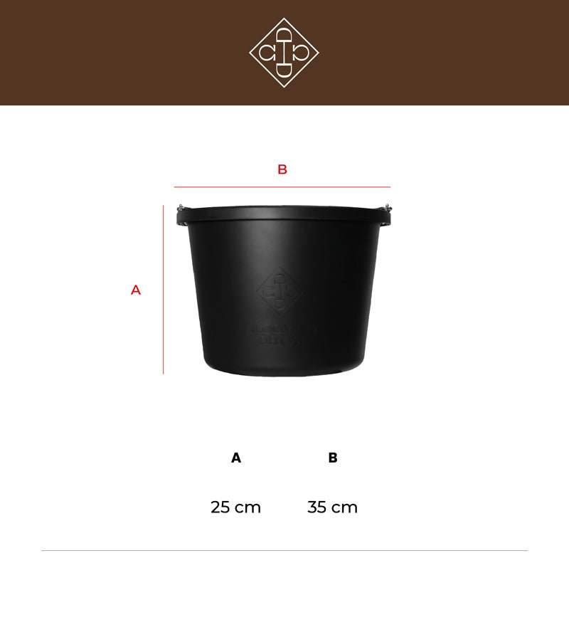 Grooming Deluxe Water Bucket 12ltr - Nags Essentials