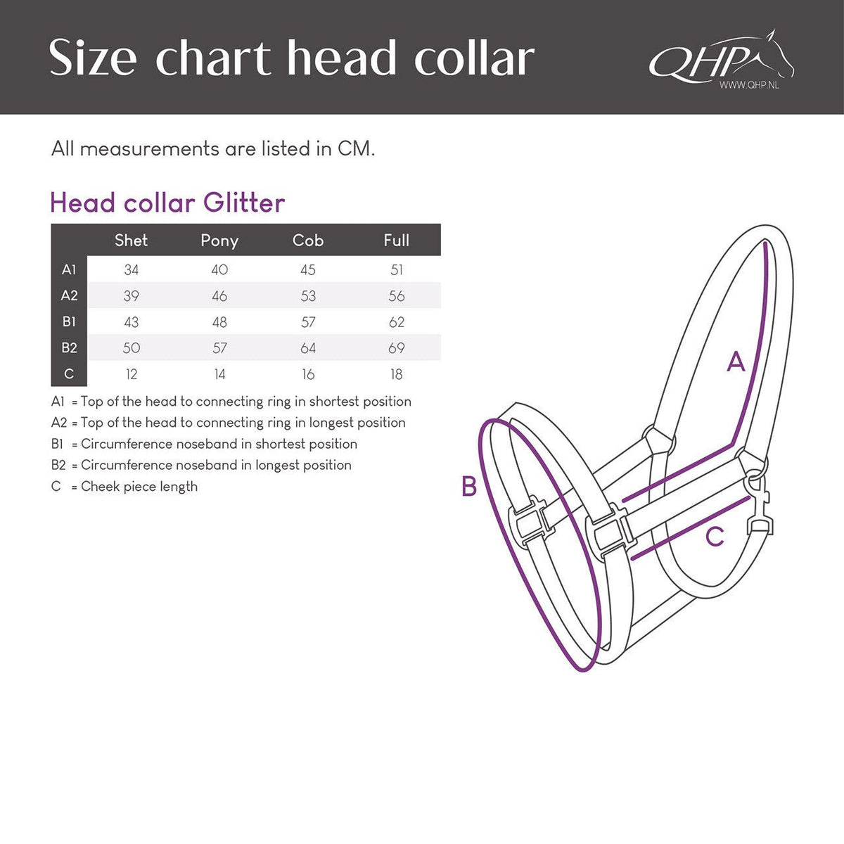 Head Collar Glitter - Nags Essentials
