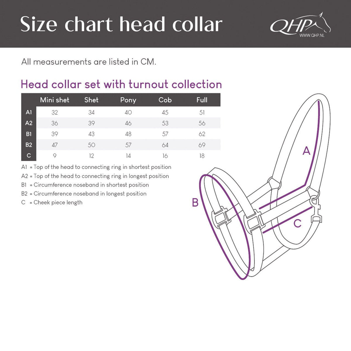 Head Collar Set - Turnout Collection - Nags Essentials