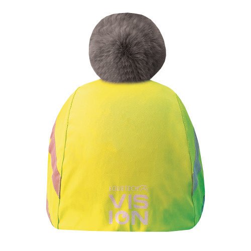 Hi - Vis Vision Water Resistant Deluxe Pom Hat Silk - Childs - Nags Essentials