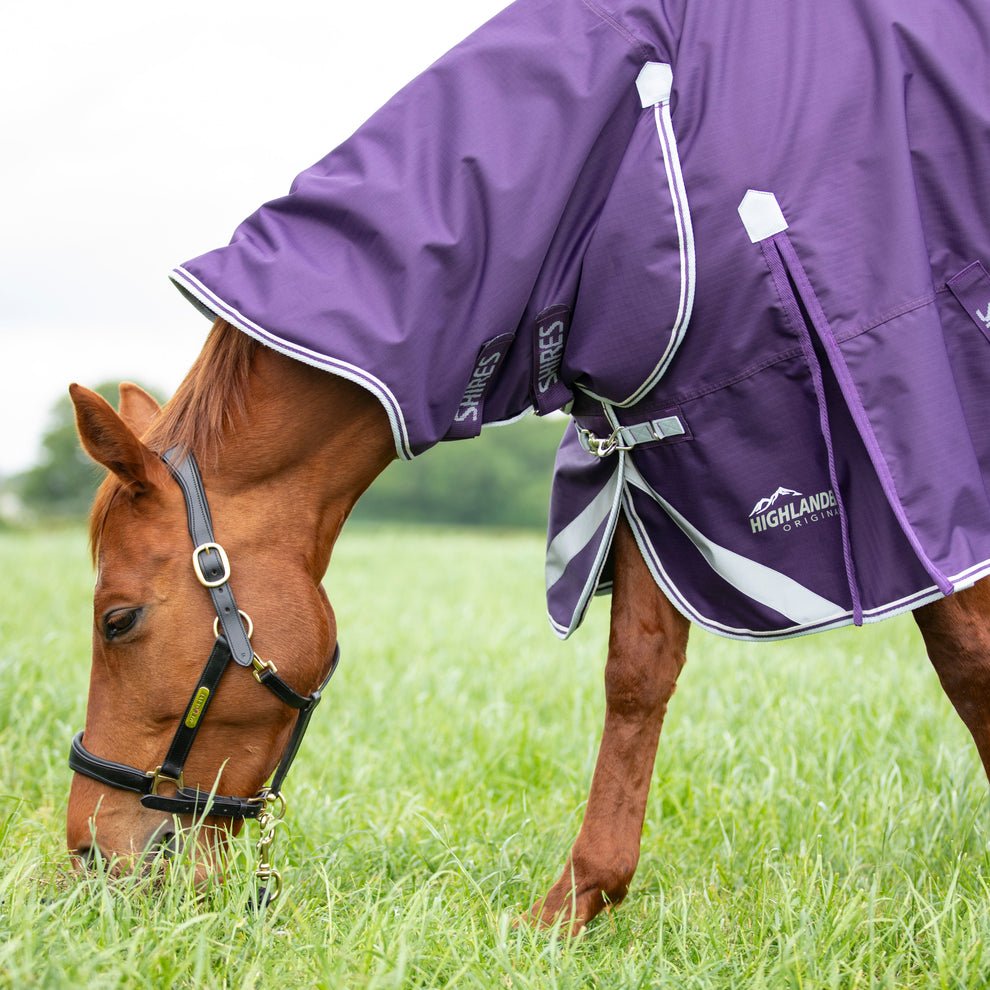 Highlander Original 100 Turnout Combo Rug - Plum - Nags Essentials