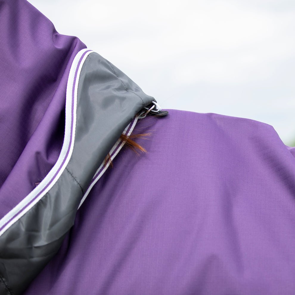 Highlander Original 100 Turnout Neck Cover - Plum - Nags Essentials
