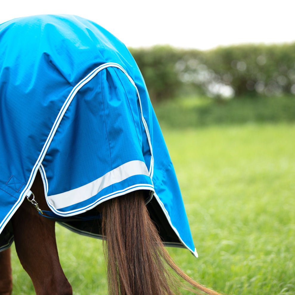 Highlander Original 200 Turnout Rug & Neck Set - Blue - Nags Essentials