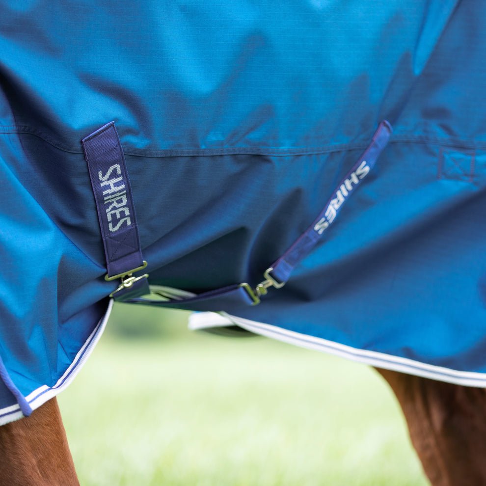 Highlander Original 200 Turnout Rug & Neck Set - Blue - Nags Essentials