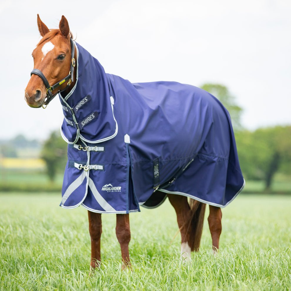 Highlander Original Lite Combo Turnout Rug - Navy - Nags Essentials