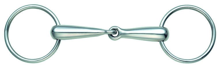Hollow Mouth Loose Ring Snaffle Bit - Nags Essentials