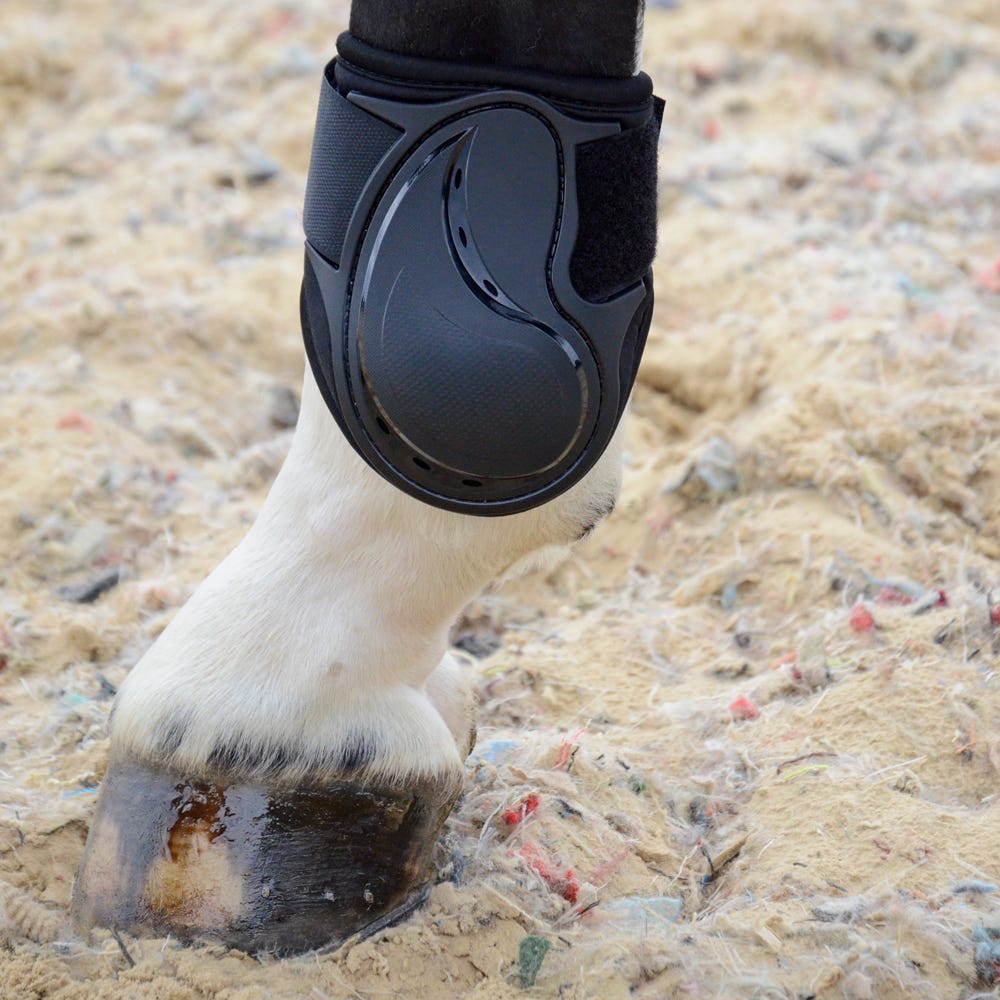 Hy Equestrian Armoured Guard Pro Reaction Compliant Fetlock Boots - Nags Essentials
