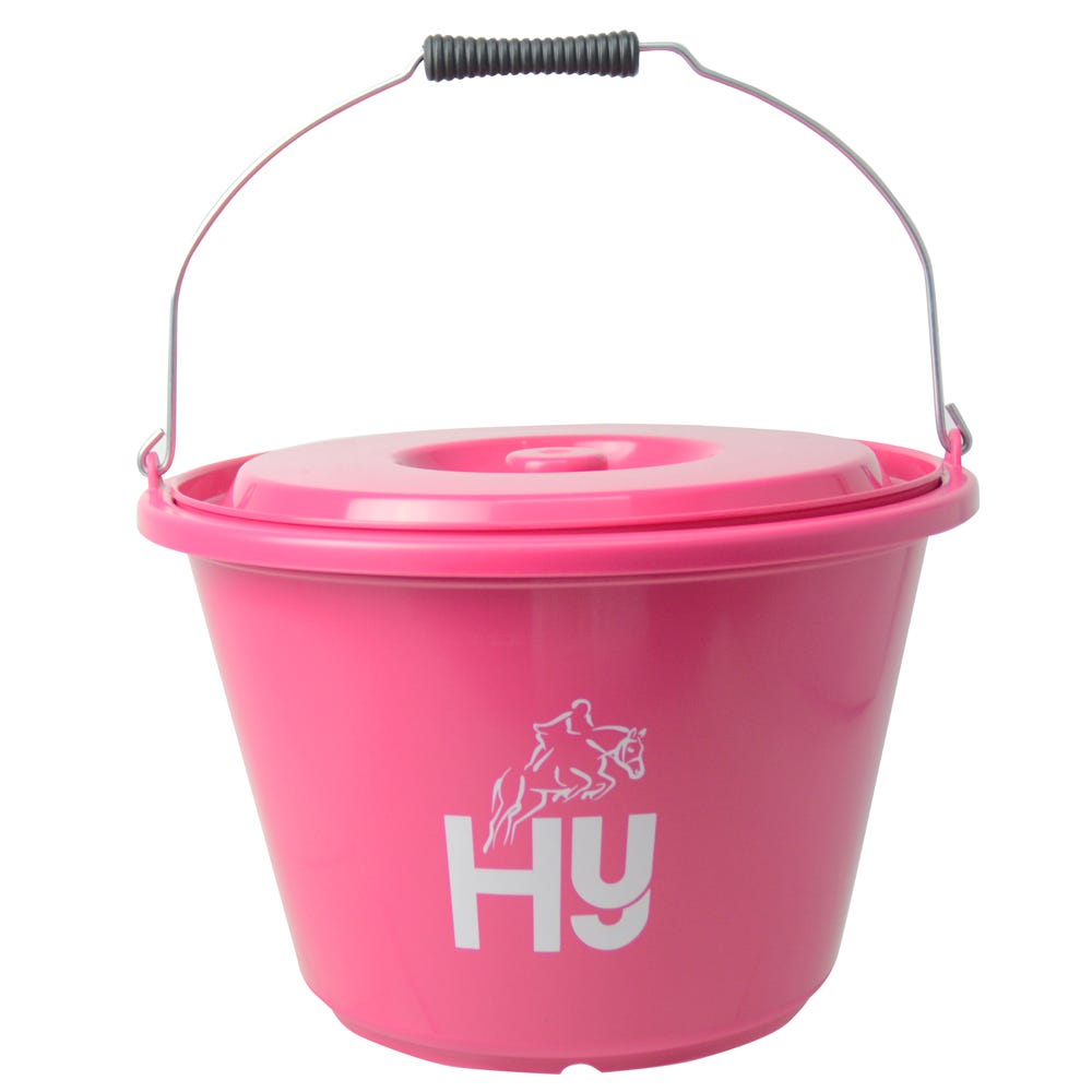 Hy Equestrian Bucket with Lid - Nags Essentials