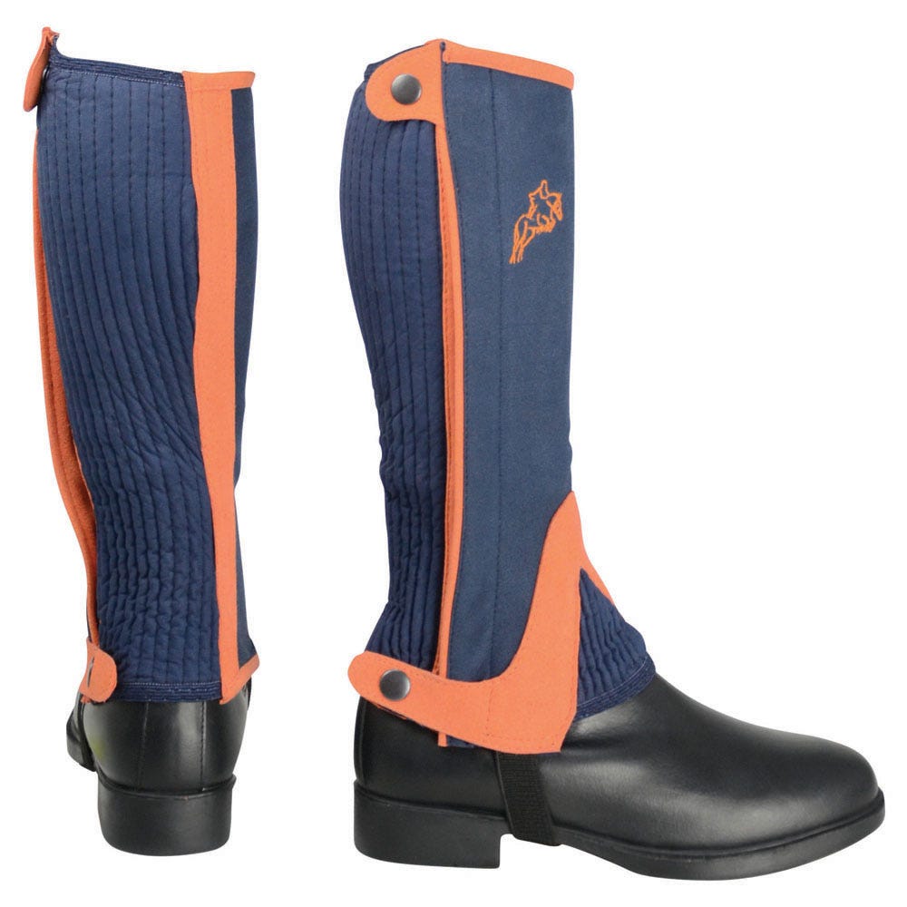 Hy Equestrian Children's Two Tone Amara Half Chaps - Nags Essentials