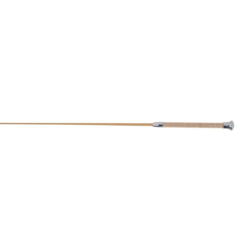 Hy Equestrian Diamante Stoned Schooling Whip - Gold - Nags Essentials