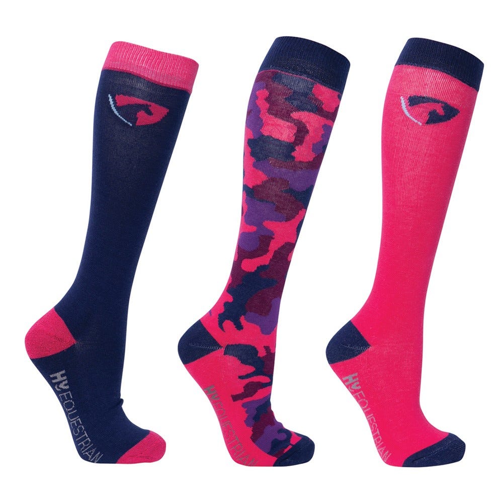 Hy Equestrian DynaForce Socks (Pack of 3) - Nags Essentials