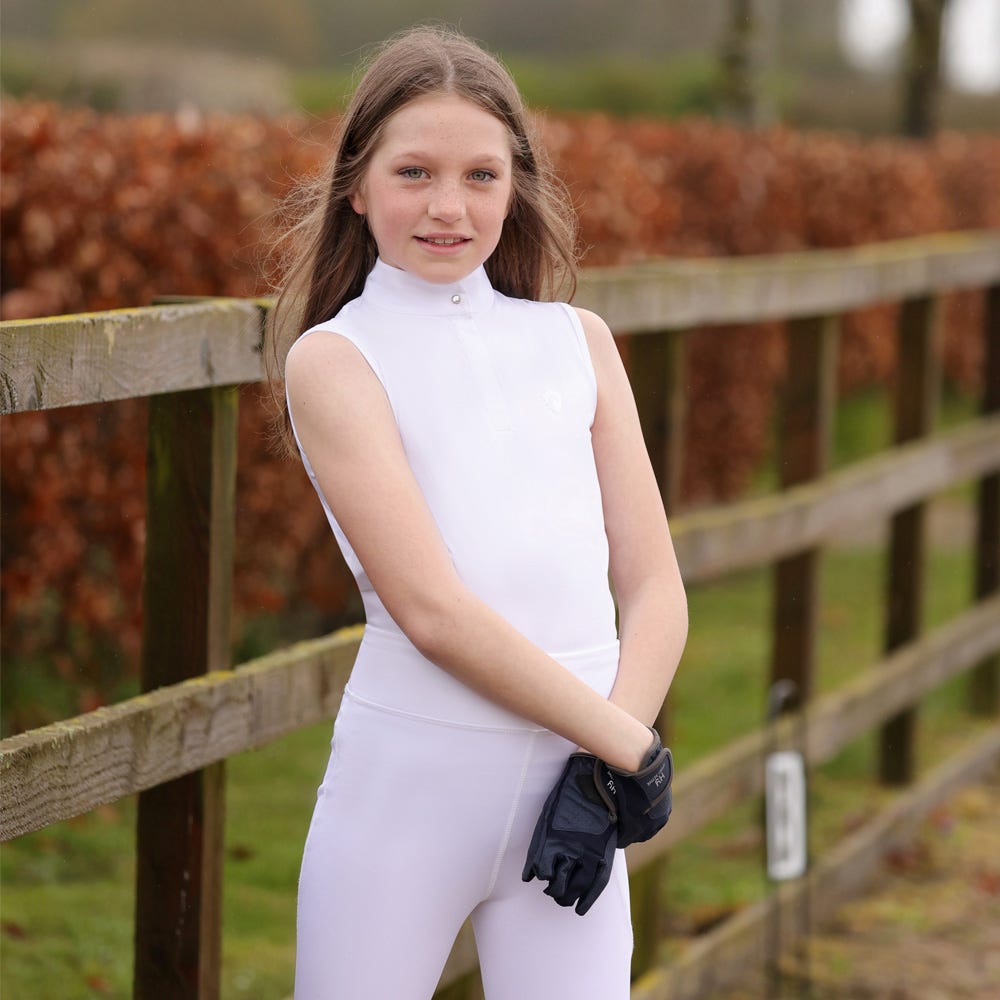 Hy Equestrian Eden Children's Sleeveless Show Shirt - Nags Essentials