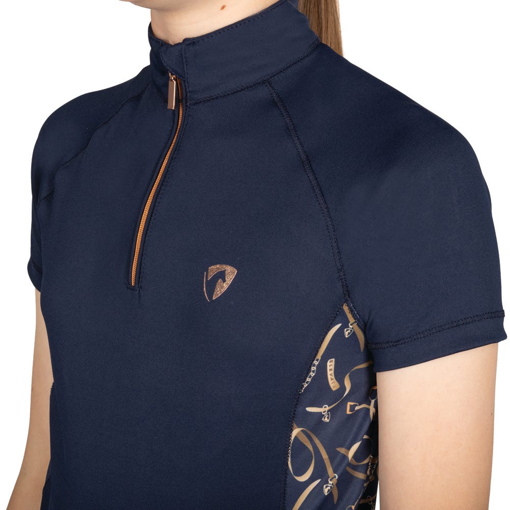 Hy Equestrian Elevate Heritage Mizs Short Sleeve Base Layer - Nags Essentials
