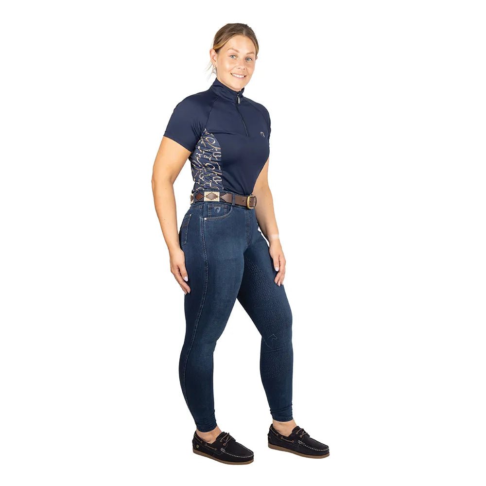 Hy Equestrian Elevate Heritage Short Sleeve Base Layer - Nags Essentials