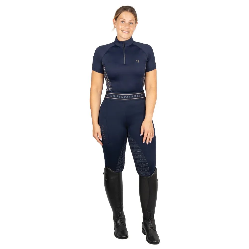 Hy Equestrian Elevate Heritage Short Sleeve Base Layer - Nags Essentials
