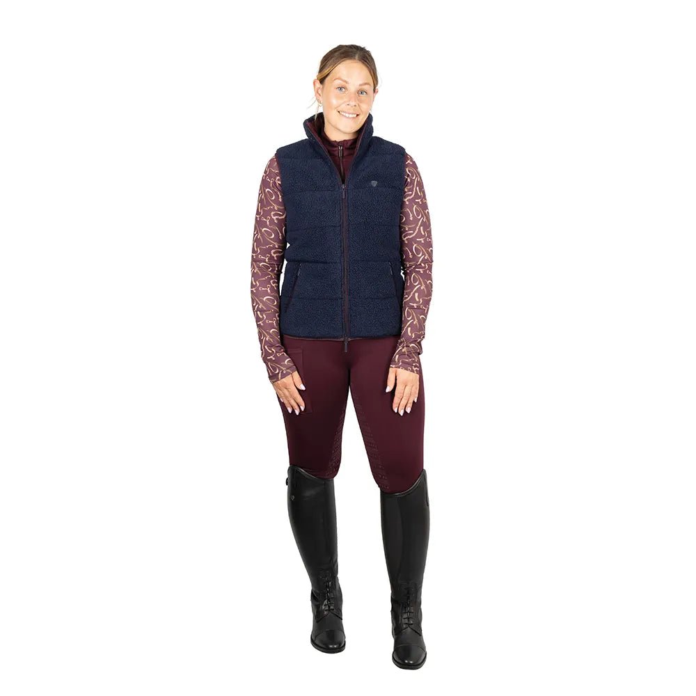 Hy Equestrian Elevate Heritage Teddy Fleece Gilet - Nags Essentials
