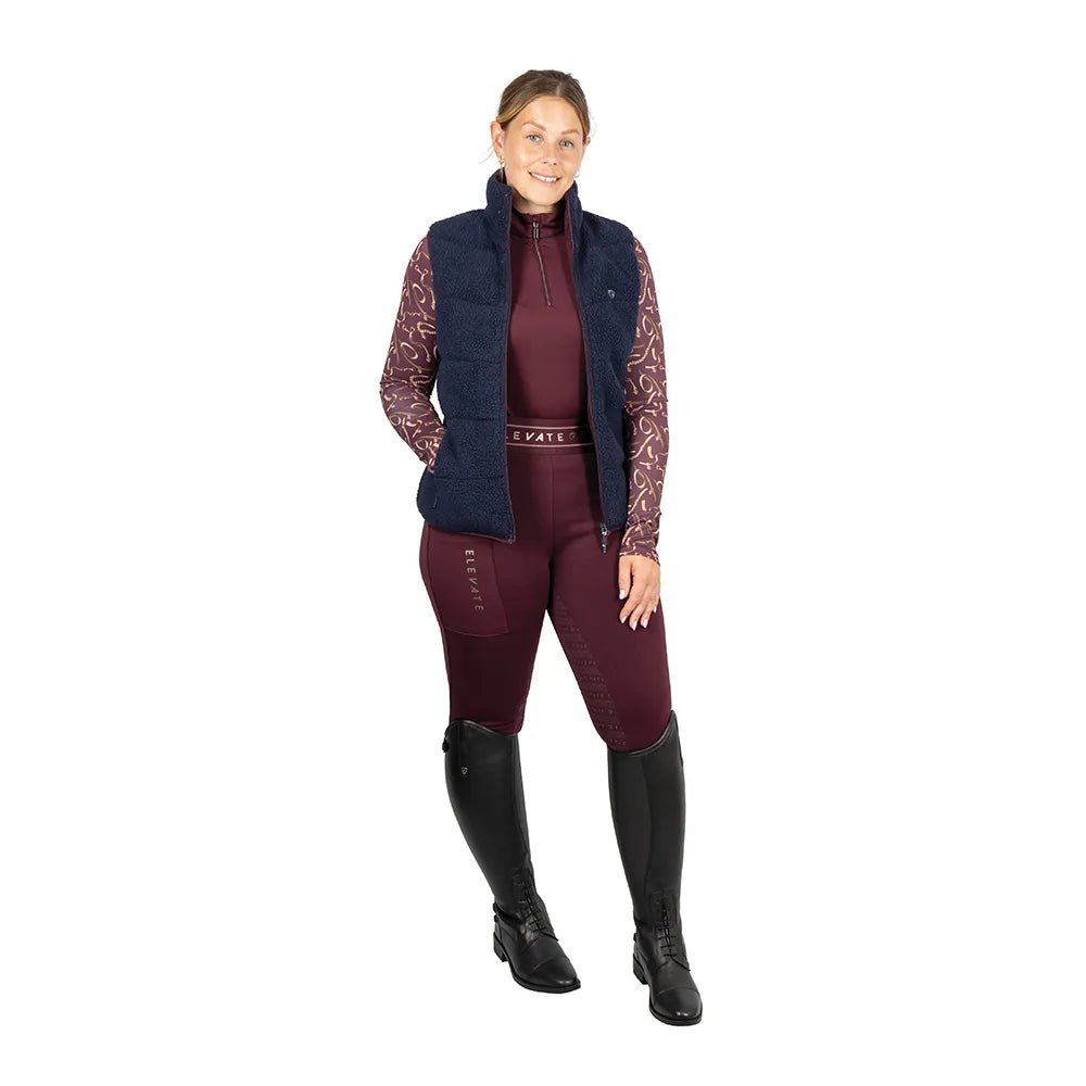 Hy Equestrian Elevate Heritage Teddy Fleece Gilet - Nags Essentials