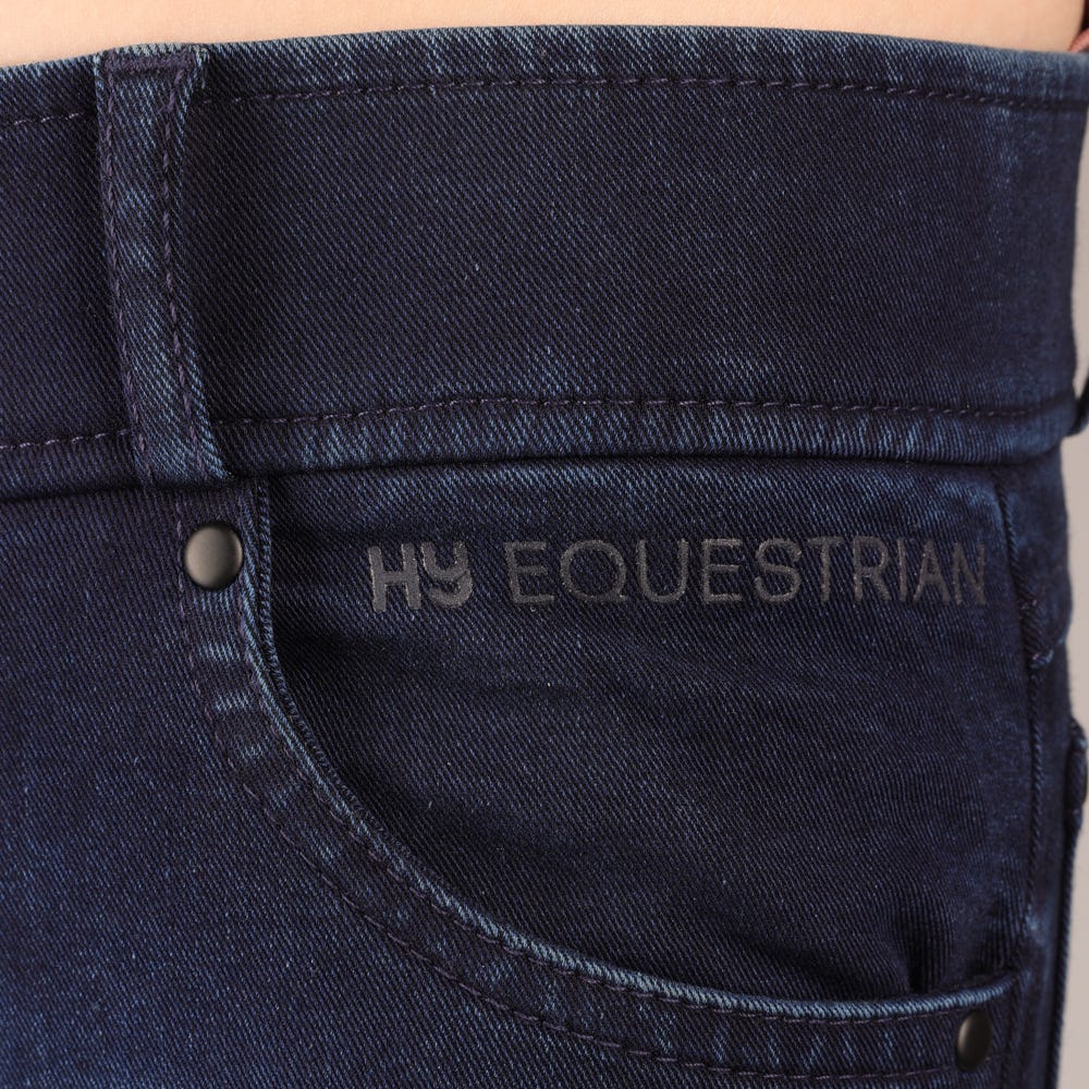Hy Equestrian Elevate Mizs Denim Breeches - Nags Essentials